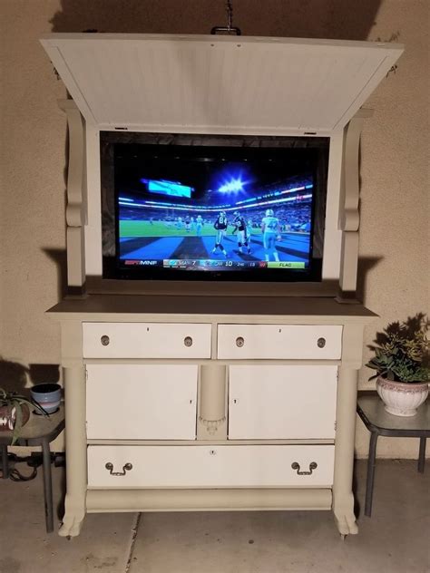 We did not find results for: Antique Buffet Repurposed as Outdoor TV Cabinet | Outdoor ...