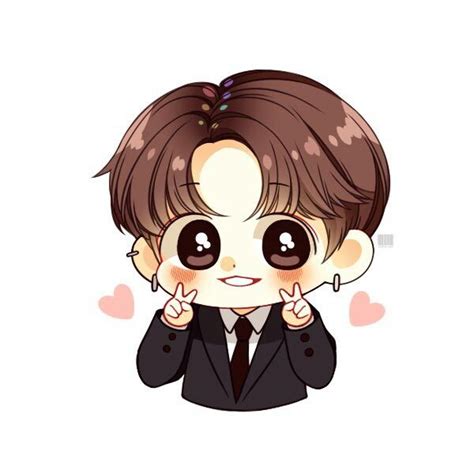 Foto bts bts photo bts chibi bts jimin hoseok bts bts j hope fan art bts anime kaito kid. Pin oleh faichee di BTS Jungkook | Kartun, Animasi ...