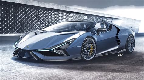 2023 Lamborghini Aventador Successor Imagined With Sian Fkp 37 Design