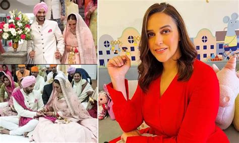 Neha Dhupia And Angad Bedi Dropped Lovely Posts On The Occasion Of Their Fourth Wedding Anniversary