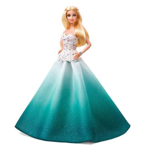 Mattel Barbie Συλλεκτική Holiday 2016 Φόρεμα Σμαράγδι Dgx98 Toys Shopgr