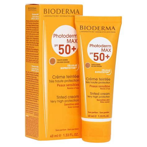 Bioderma Photoderm Max Spf 50 Cream 40ml 13 Oz Sun Cream Tinted