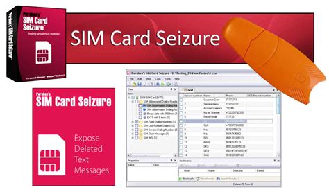 Select your mobile operator 2. SIM Card Seizure
