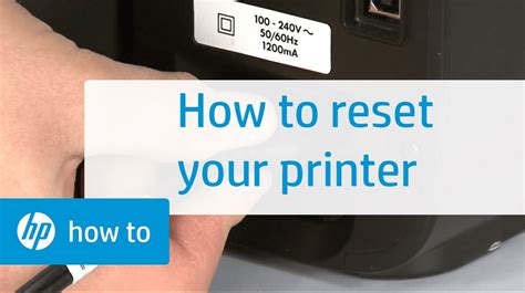 Easily Reset Your Hp Printer To Default Factory Settings
