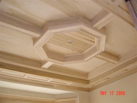 The funny thing is, i thought it would make me feel more cramped but it is actually the i have 8'7 of ceiling height where the coffers are. Coffered Ceilings - Carpentry - DIY Chatroom Home ...