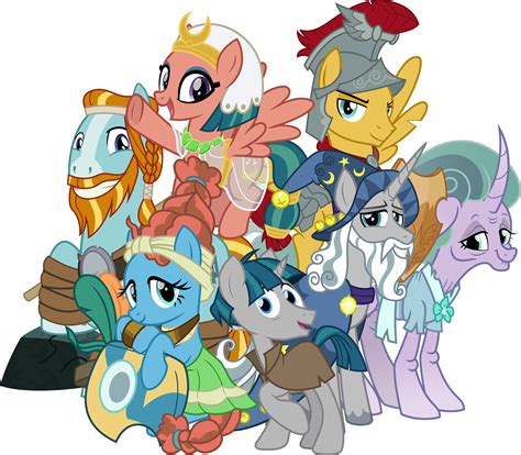 The Original Mane Seven By Cheezedoodle96 On Deviantart