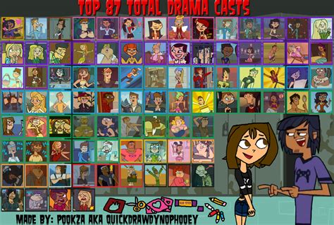 The Top 87 Total Drama Casts By Quickdrawdynophooey
