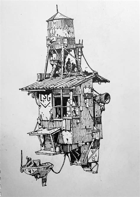 Ian Mcque On Twitter Perspective Art City Drawing Environment
