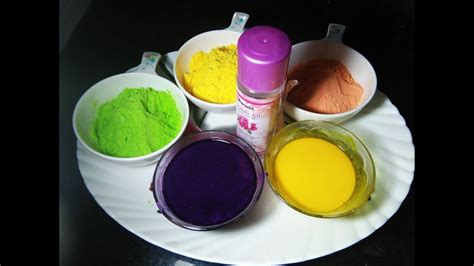 Holi Special How To Make Natural Holi Colours Powder Gulal In Hindi