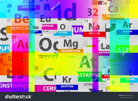 Periodic Table Elements Pattern Images Stock Photos And Vectors