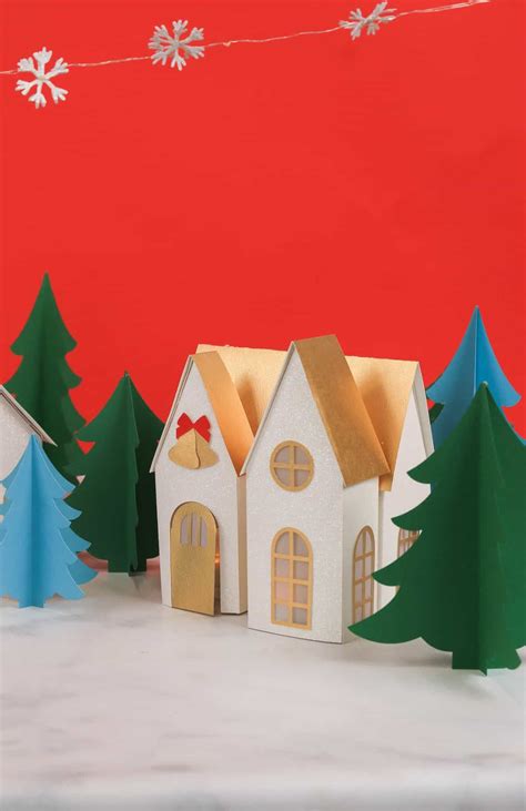 Paper Christmas Tree Christmas House Winter Christmas Easy Paper