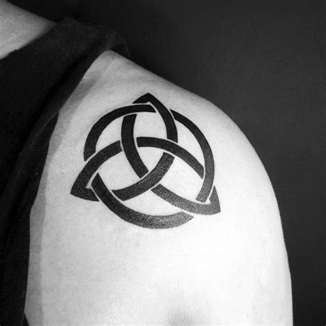 Small celtic knot tattoo on wrist. 60 Triquetra Tattoo Designs For Men - Trinity Knot Ink Ideas | Tattoo designs men, Small celtic ...