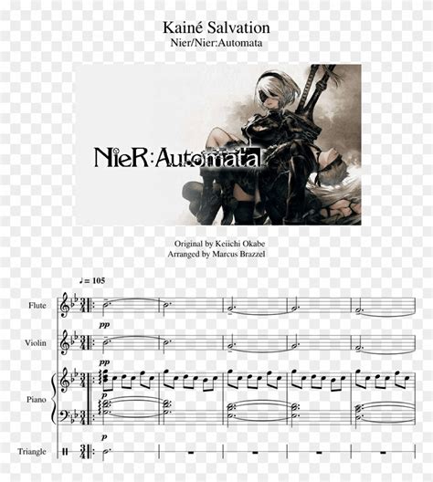 Download Kainé Salvation Sheet Music For Flute Violin Piano Nier