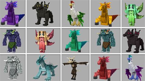 Todas As Novas Criaturas MitÓlogicas No Minecraft Mythological