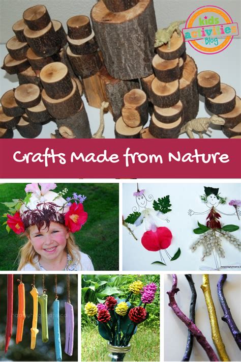 20 Crafts Made From Nature Kids Activities Blog