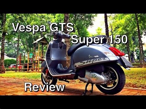 The engine produces a maximum peak output power of 11.00 hp (8.0 kw). Vespa GTS 150 - Review - YouTube