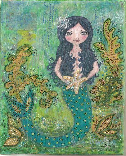 Mistys Whimsy Mermaid | Mermaid art, Mermaid painting, Mermaid