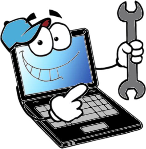 Tech Clipart Computer Repair Shop Computer Tech Png Download Full
