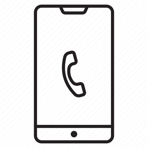 Call Contact Iphone Job Phone Resume Smartphone Icon