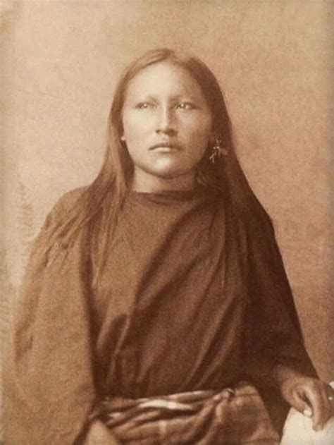 kiowa apache woman [detail] ca 1890 photographed on the kiowa comanche apache reservation