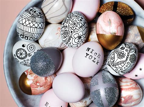 Modern Easter Egg Decorating Ideas That Take Minimal Effort | Chatelaine