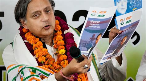 Shashi Tharoor S Complaints Did Not Contest To Accept Business As Usual Latest News India