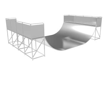 Structures de skatepark - Modules de roller - modules de sauts