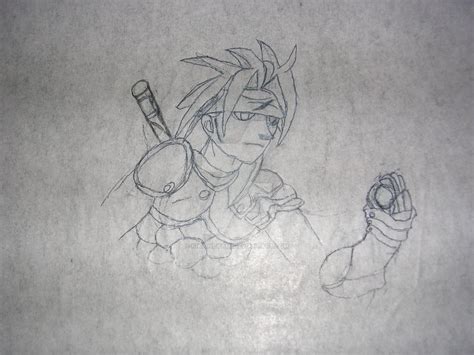 The Legend Of Dragoon Dart Feld Sketch By Kikainokami On Deviantart