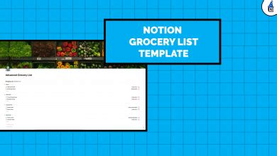 Best Notion Grocery List Template For 2022