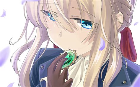 Download Wallpapers Violet Evergarden Portrait Anime Characters