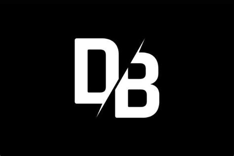 Monogram Db Logo Graphic By Greenlines Studios · Creative Fabrica