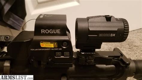 Armslist For Sale Vortex Micro3x Magnifier And Eotech Combo