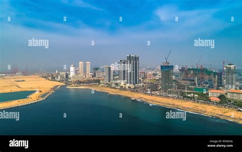 Aerial Colombo Commercial Capital And Largest City Of Sri Lanka