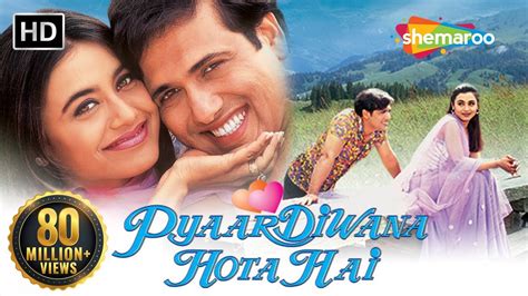 Pyar Diwana Hota Hai 2002 Hd Govinda Rani Mukherjee Om Puri Hit Bollywood Movie