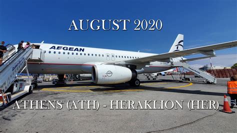 Trip Report August 2020 Aegean Airlines A320 Oa314 Athens Ath To