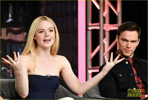 Nicholas Hoult And Elle Fanning Step Out For The Great Panel During