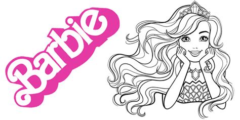 21 Disegni Di Barbie Da Colorare Pianetabambiniit