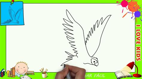 Como desenhar um papagaio FACIL passo a passo para crianças e