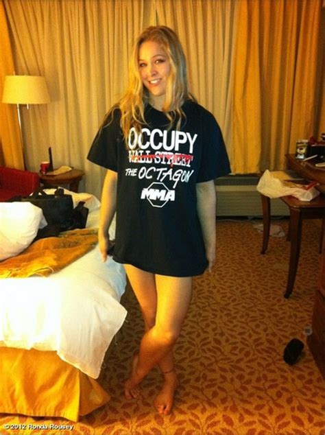 Ronda Rousey Has A Message For The Occupy Wall Street Movement And She