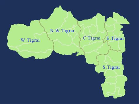 Tigray Map