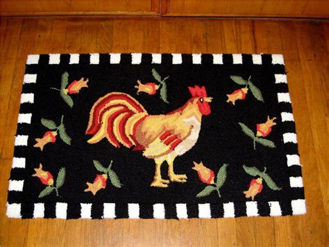 Print of Rooster Kitchen Rugs | Rooster rugs, Rooster ...