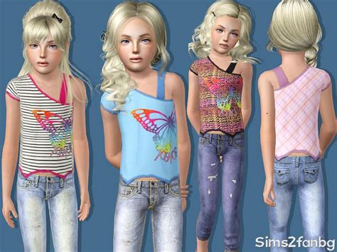 317 Child Outfit Found In Tsr Category Sims 3 Female Clothing