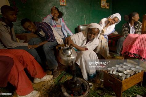 Ethiopian Coffee Ceremony High Res Stock Photo Getty Images