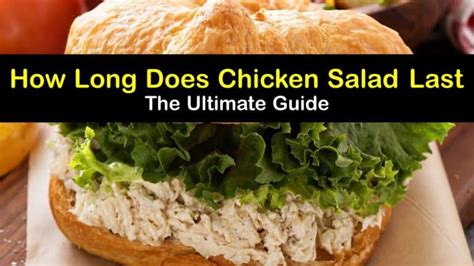 How Long Chicken Salad Lasts The Ultimate Guide