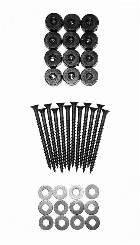 72pcs Peg Boards Accessories Jersvimc 24 Set Include Screws Spacers And