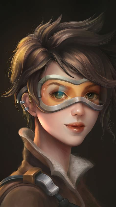 1080x1920 Tracer From Overwatch Artwork Iphone 76s6 Plus Pixel Xl