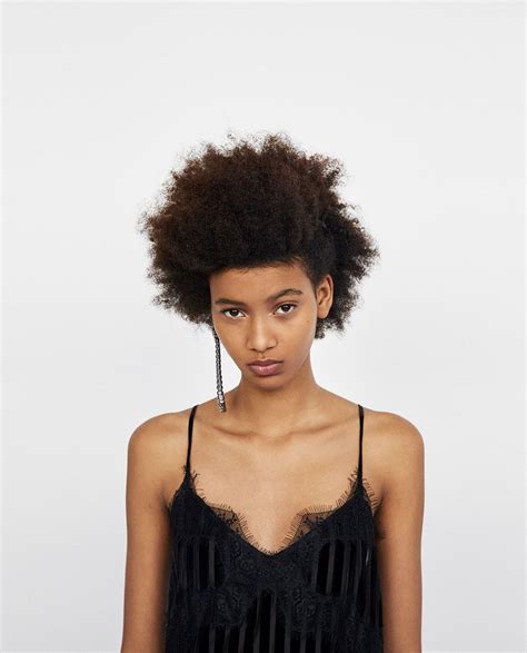 Image Of Striped Velvet Strappy Top From Zara Strappy Top Women Tops