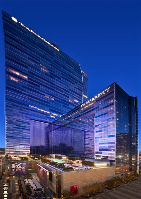 Jw Marriott La Los Angeles Hotels Cool Places To Visit Downtown Los