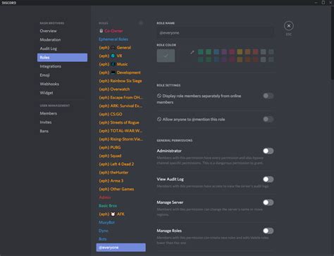 Discord Roleplay Templates