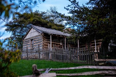 Maybe you would like to learn more about one of these? Rustic Log Cabin + Wood Fence - Cumberland Gap National ...